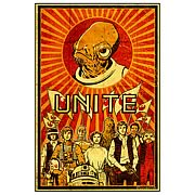 Star Wars Unite Paper Giclee Print